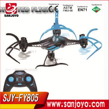 Cooles Spielzeug SJY-FY801 2.4G 4CH 6-Achsen-Spielzeug UAV 360 Eversion Quadcopter mit LED-Licht Drohne RC Hubschrauber